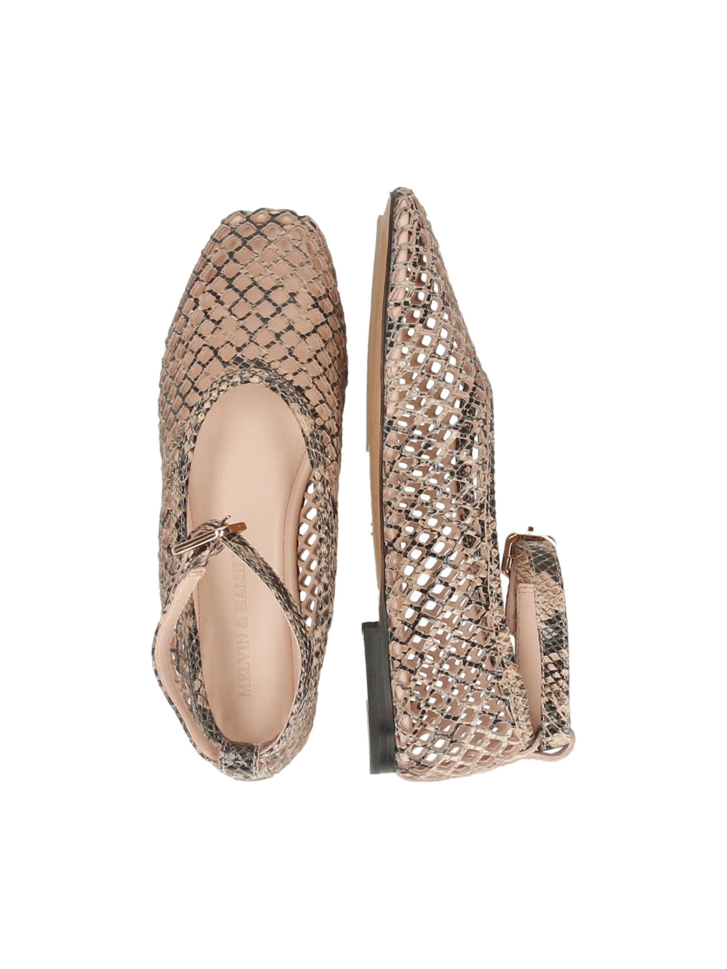 MELVIN & HAMILTON Ballet Flats 'Evita 1' in Beige