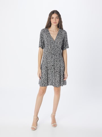 Robe-chemise Monki en noir : devant