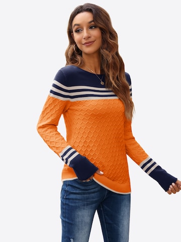 Imily Bela Pullover i orange