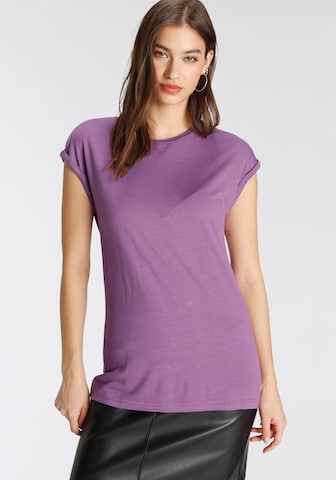 TAMARIS Shirt in Purple: front