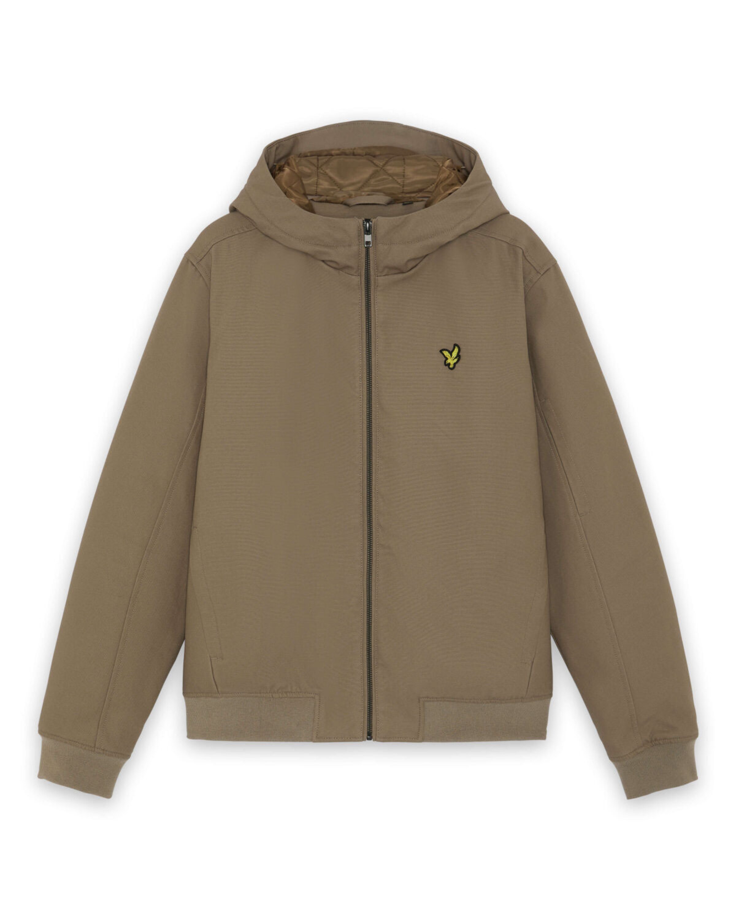 Veste mi-saison Lyle & Scott en marron : devant
