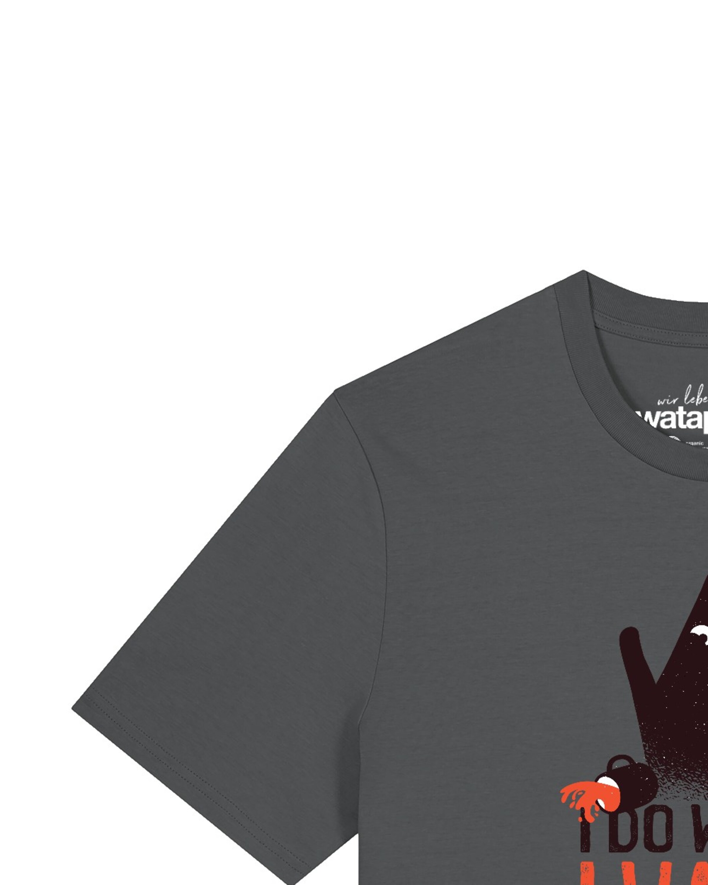 Watapparel Shirt ' Cat ' in Grijs