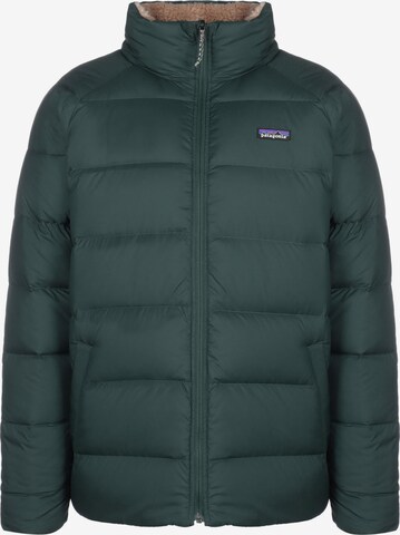 PATAGONIA Winter Jacket 'Patagonia Reversible Silent' in Green: front