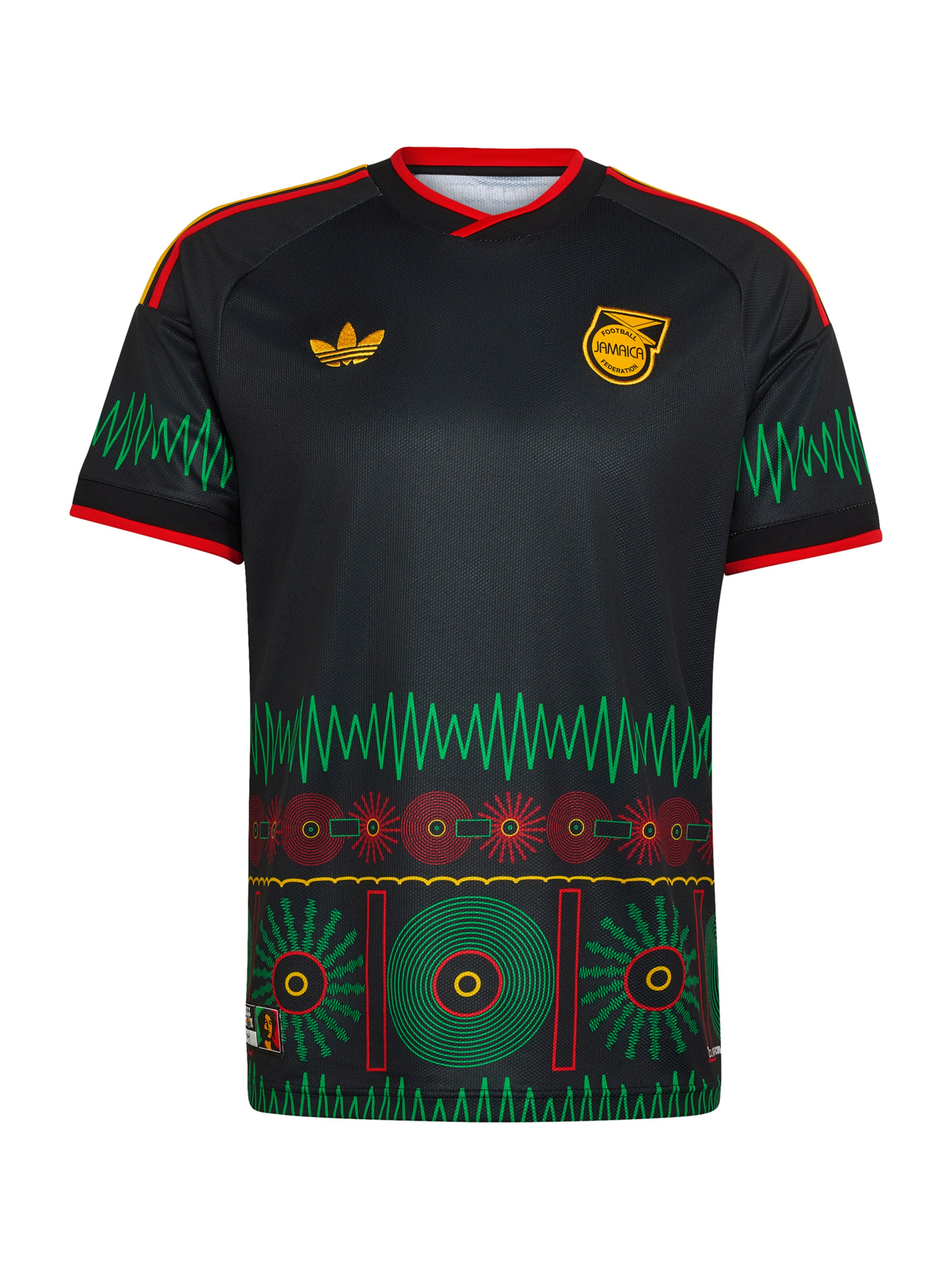 ADIDAS PERFORMANCE Trykot 'JFF A' w kolorze czarny: przód