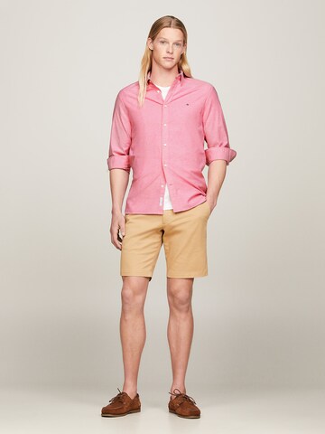 Coupe regular Chemise 'Oxford ' TOMMY HILFIGER en rose