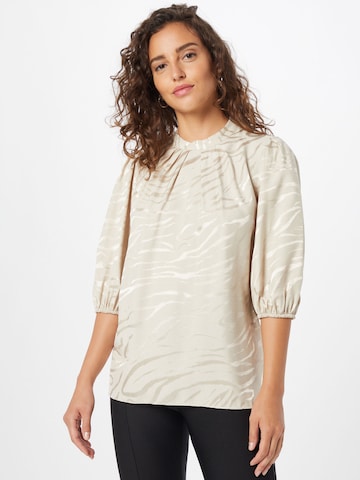 River Island Blouse in Grijs: voorkant