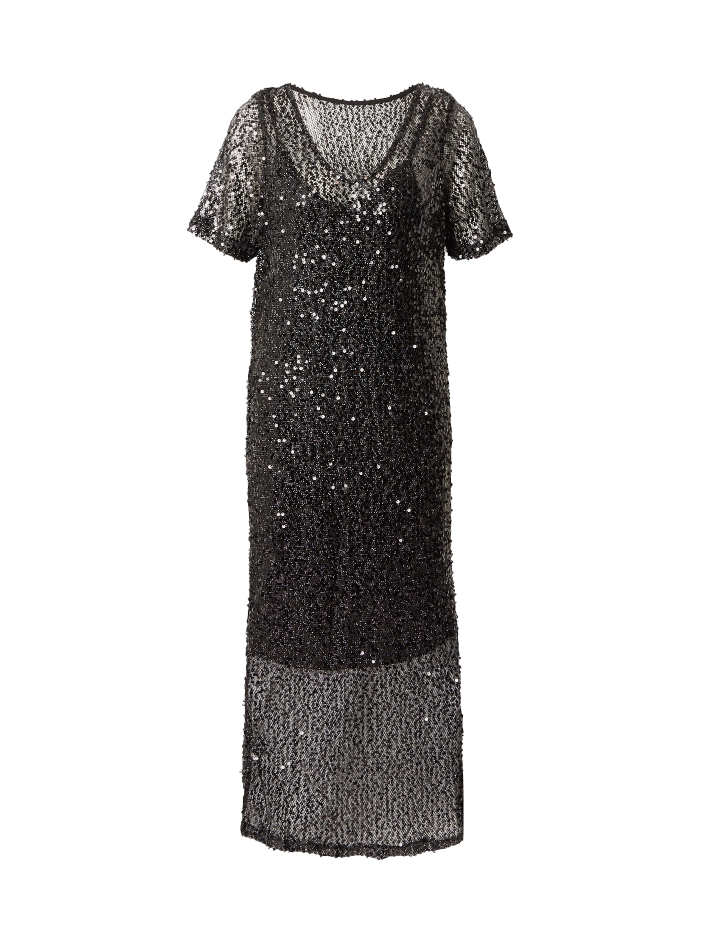 Moves Avondjurk &#x27;Pilano&#x27; in Zwart: voorkant