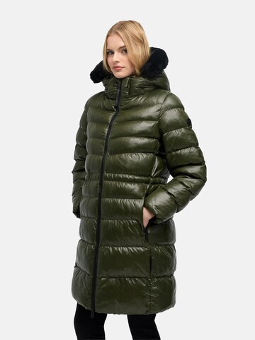 NAVAHOO Wintermantel 'Lumeiaa' in Groen