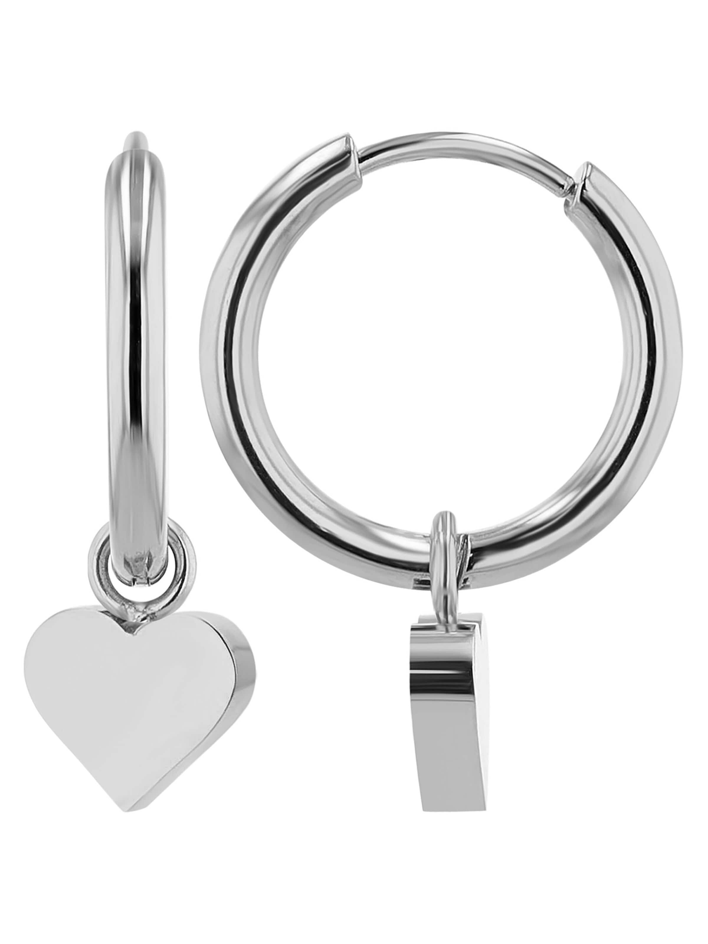 Akzent Earrings 'Samira, langlebig' in Silver