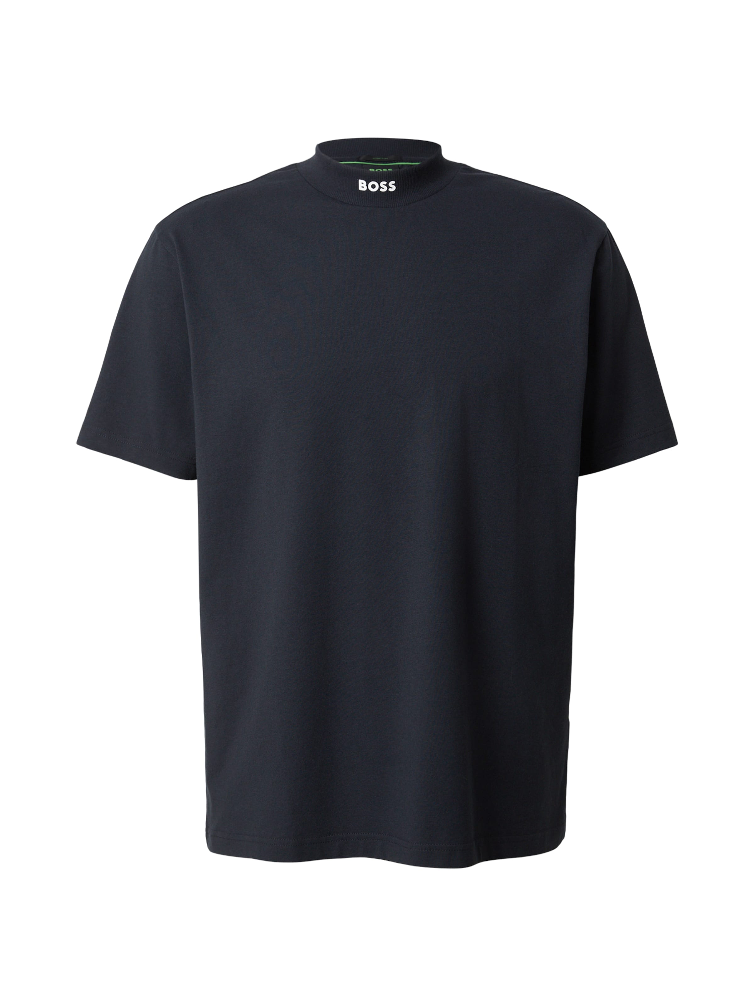 BOSS Tričko 'Collar' - Modrá: predná strana