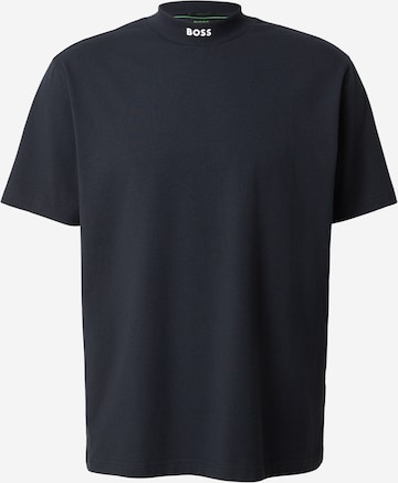 BOSS Tričko 'Collar' - Modrá: predná strana