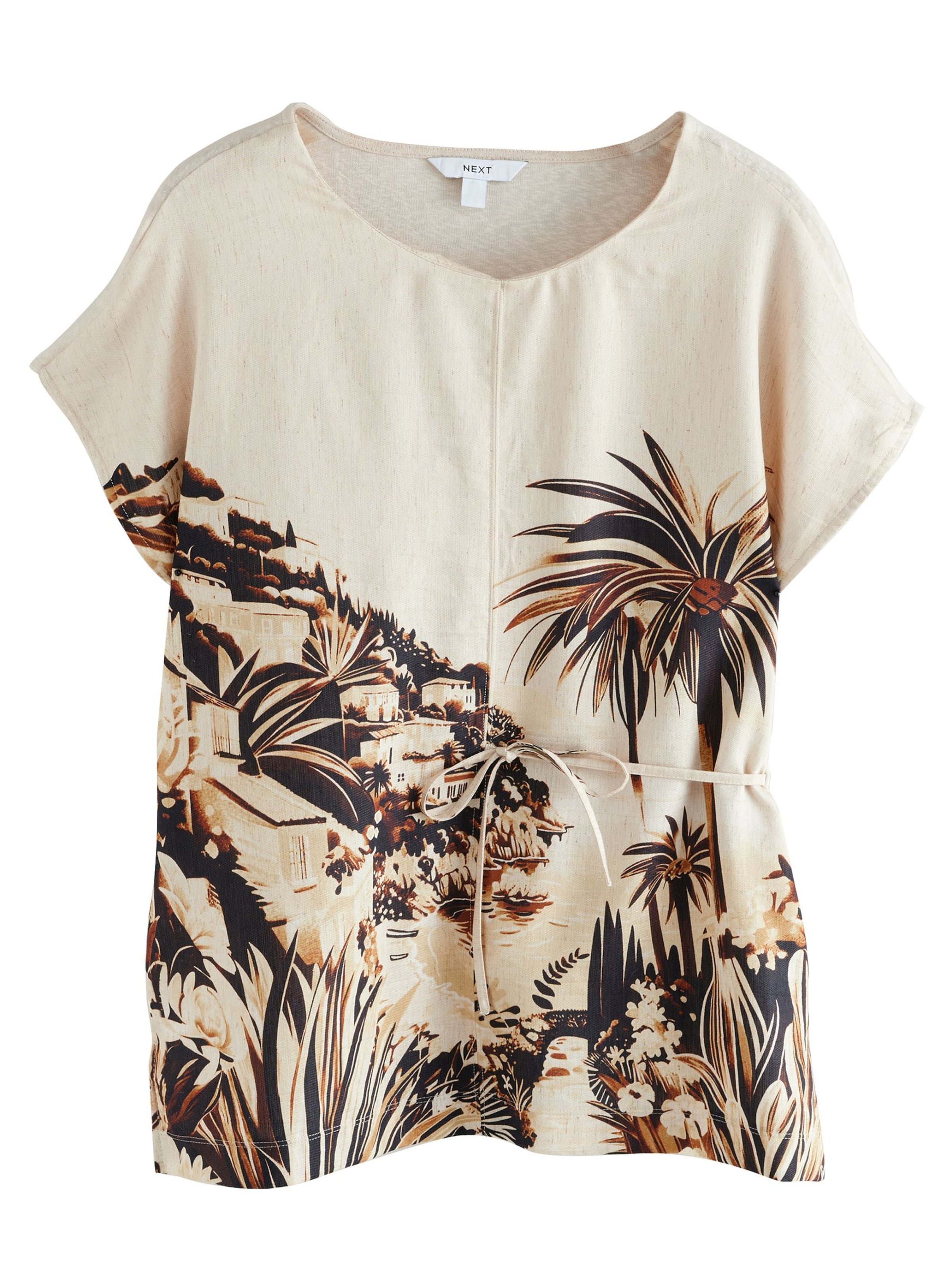 Next Koszulka w kolorze beżowy: przód