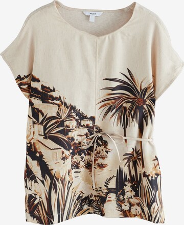 Next Футболка в Бежевый: спереди