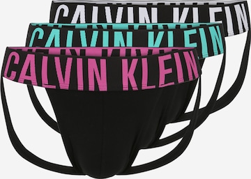 Regular Slip 'Intense Power' de la Calvin Klein Underwear pe negru: față