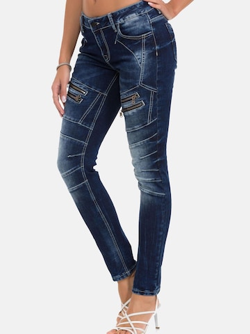 CIPO & BAXX Slim fit Jeans 'WD501' in Blue