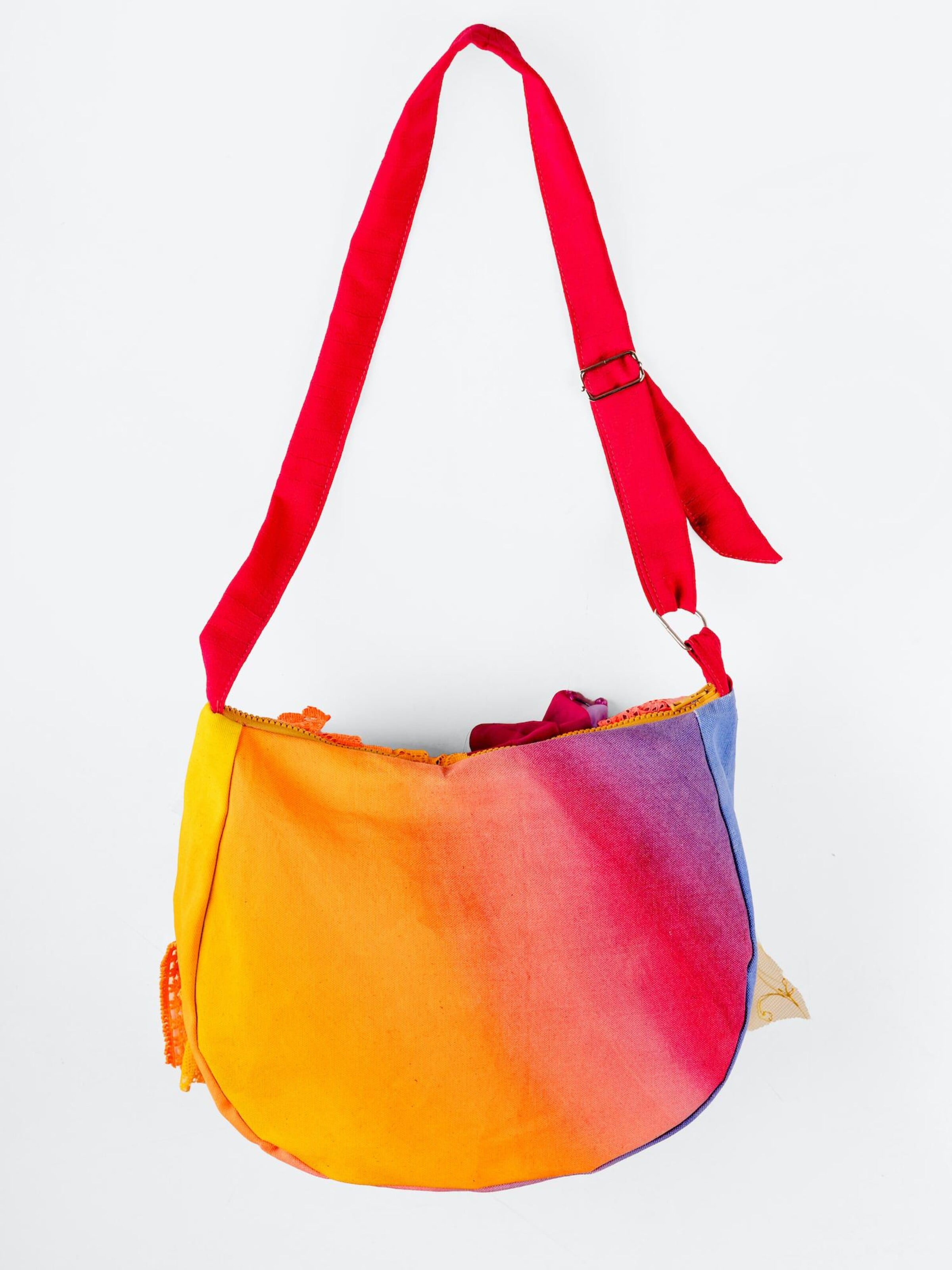 Sophia Pirrera - Bolso de mano 'Tramonto' en rosa
