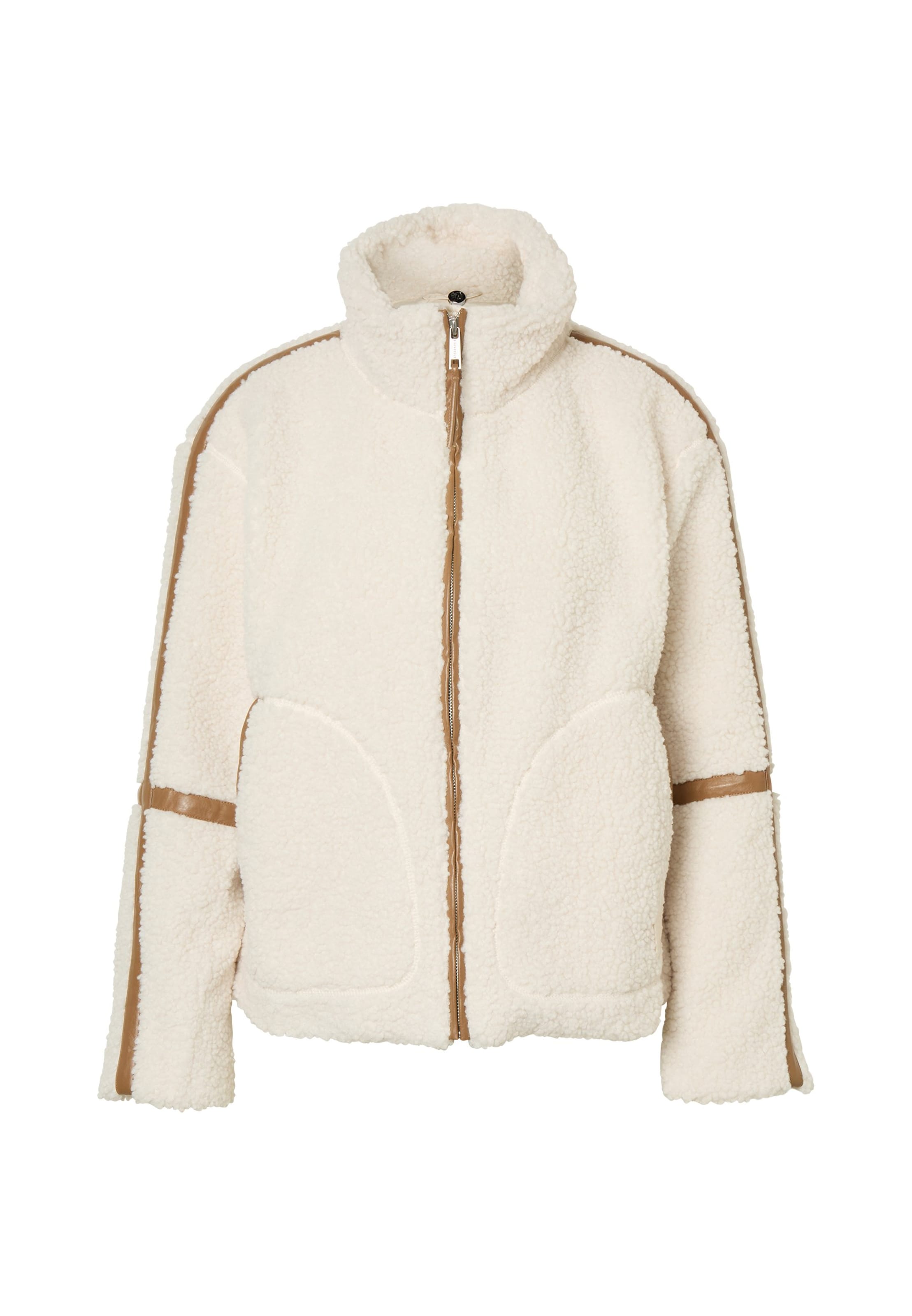 RINO & PELLE - Chaqueta de entretiempo 'Jaydee' en blanco: frente