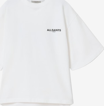 AllSaints T-shirt 'HALIS AMELIE' i vit: framsida