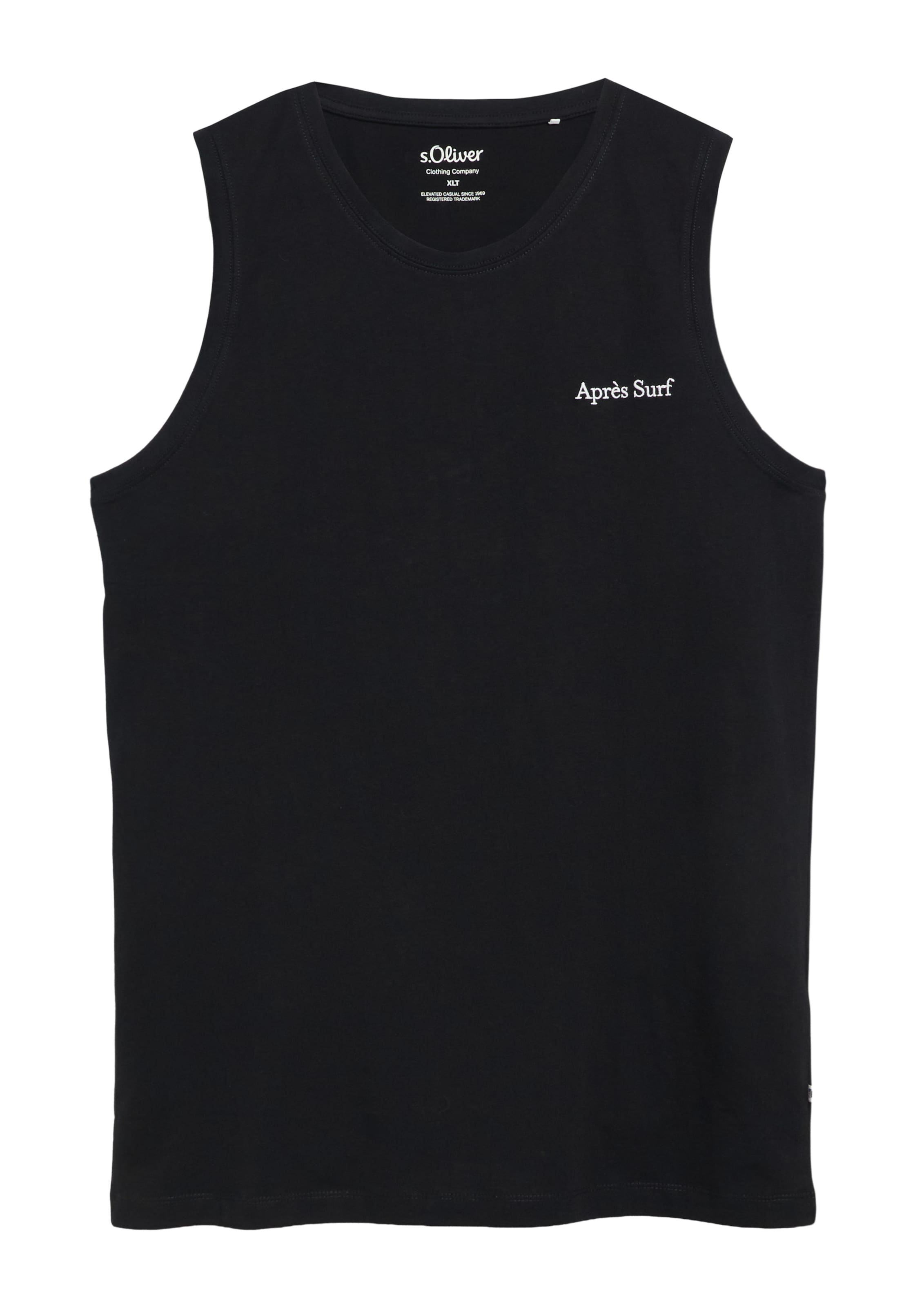 s.Oliver Shirt in Zwart: voorkant
