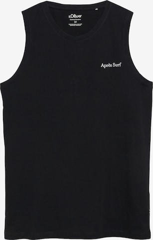 s.Oliver Shirt in Zwart: voorkant