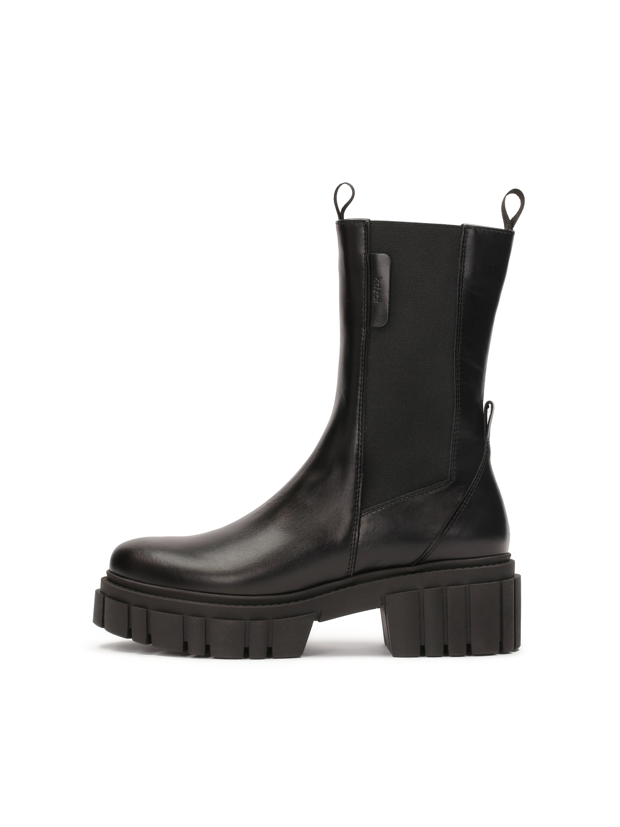 Kazar Boots in Black: front