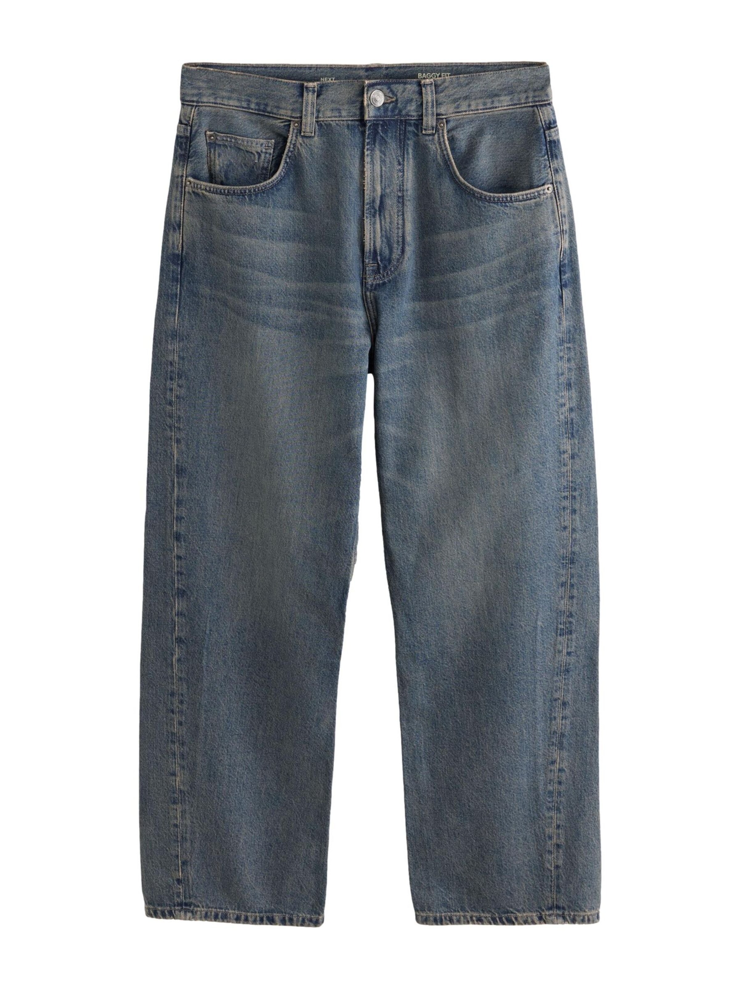 Next Baggy Jeans i blå: framsida