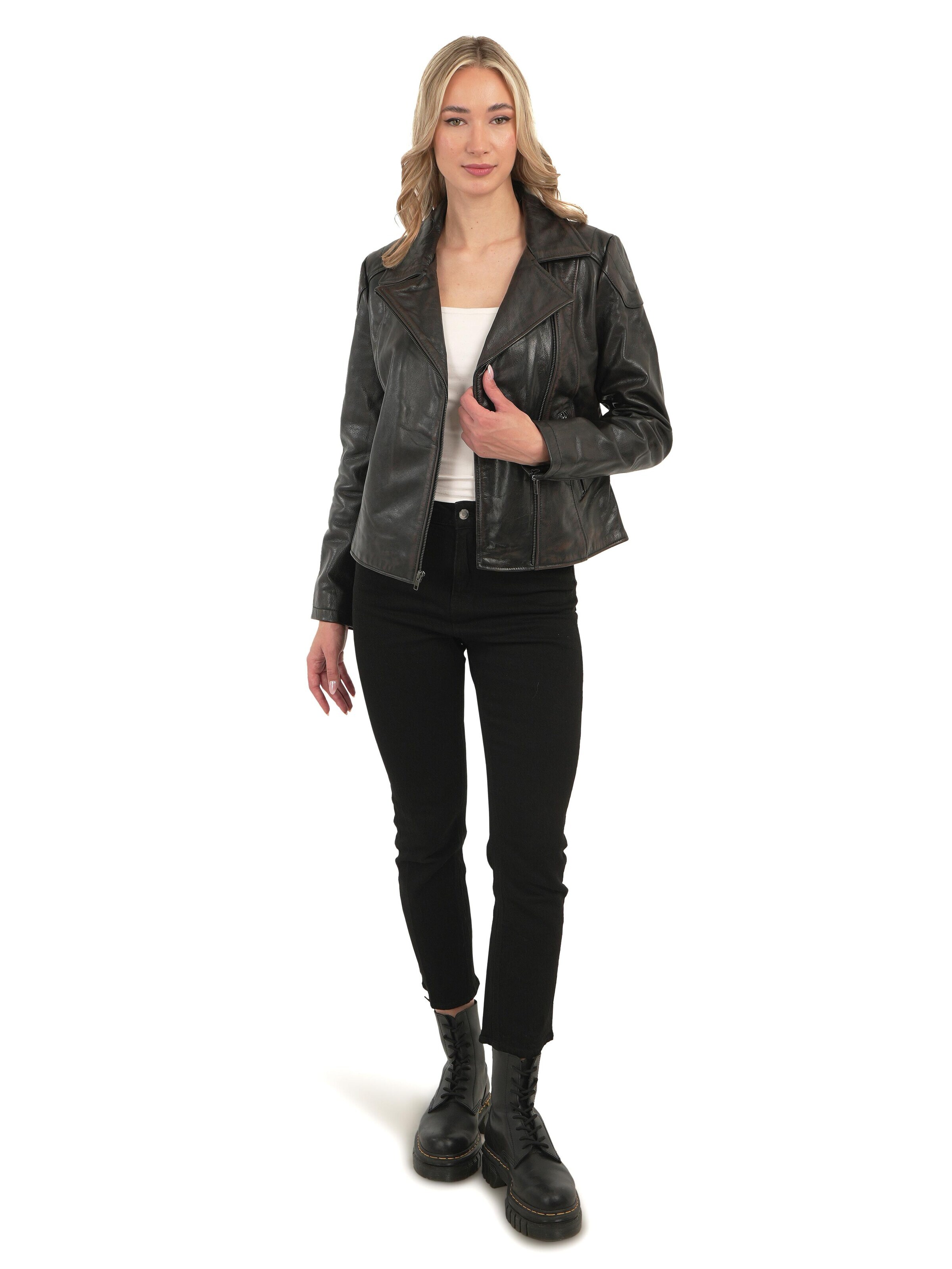 Chic and Clicks - Chaqueta de entretiempo 'Muse' en negro