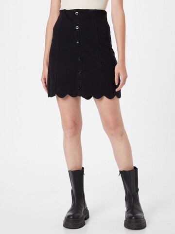 ABOUT YOU - Falda 'Carolin' en negro: frente
