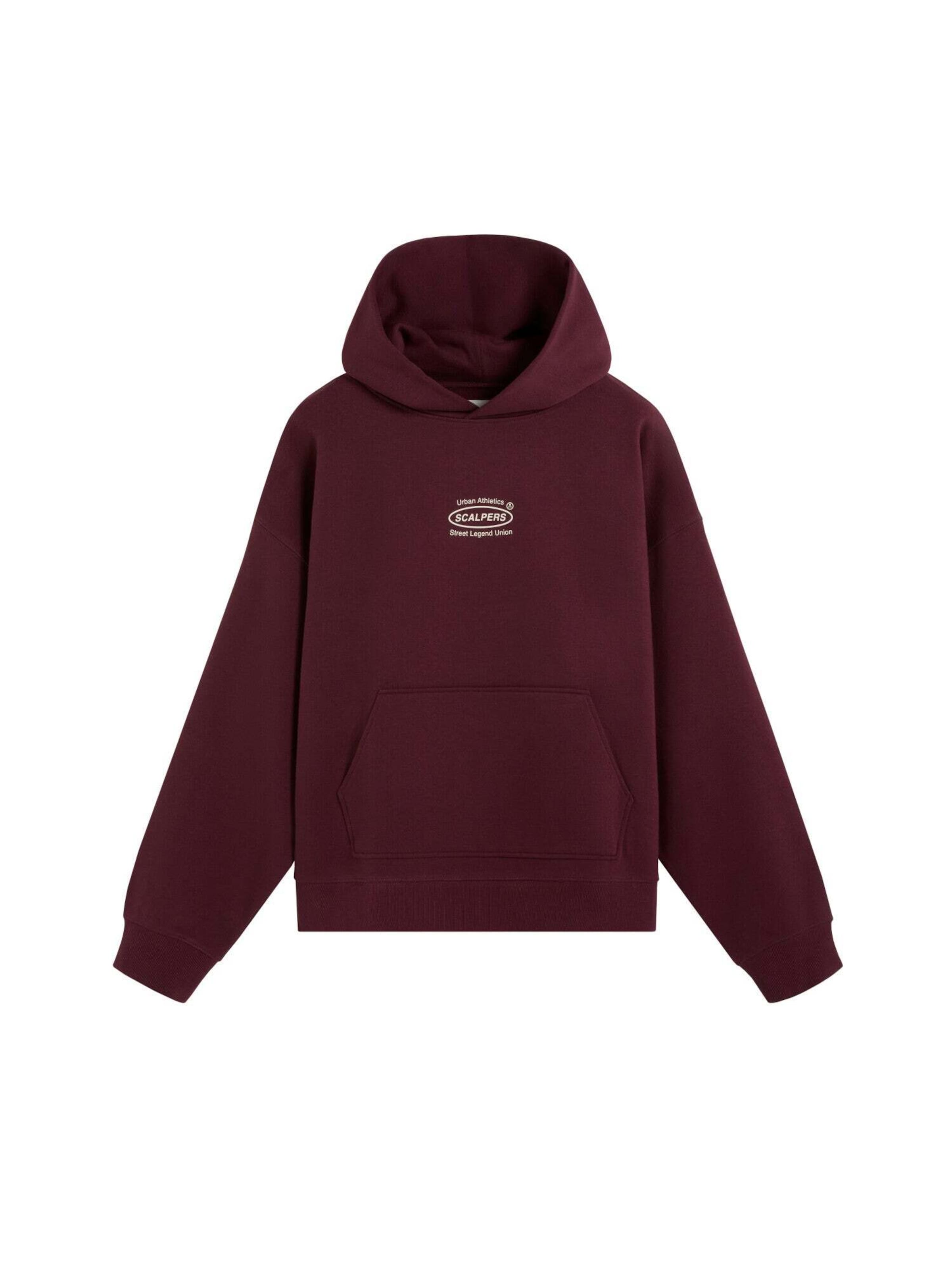 Scalpers Суичър 'Urban' в червено: отпред