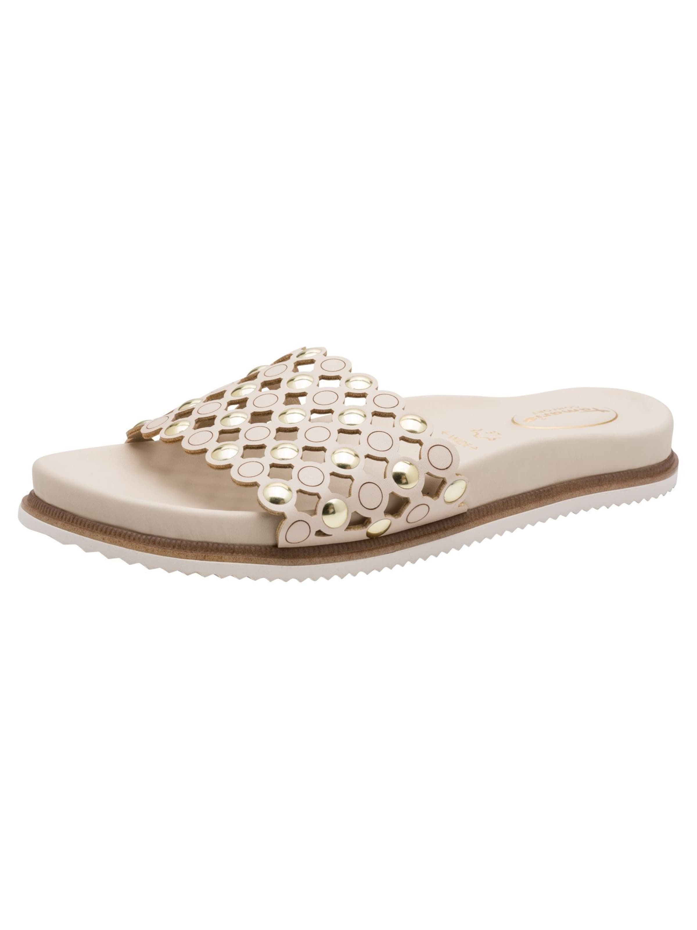 Tamaris Pantolette in 36 in beige, Produktansicht
