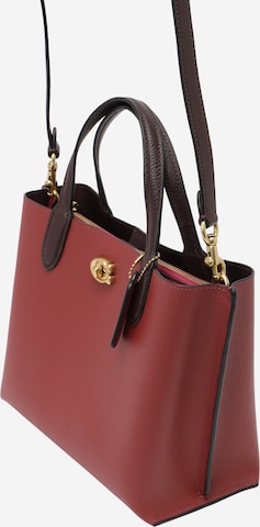 COACH Handväska i röd: framsida