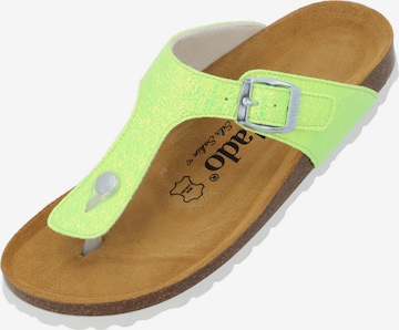 Séparateur d'orteils 'Kos Disco' Palado by Sila Sahin en vert : devant