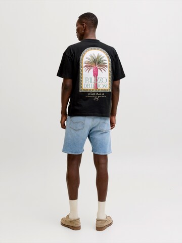 JACK & JONES Футболка 'JORCOTEDAZUR' в Черный: спереди