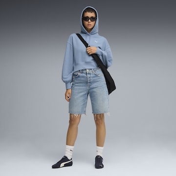 PUMA Sweatshirt 'Wardrobe Ess' in Blue
