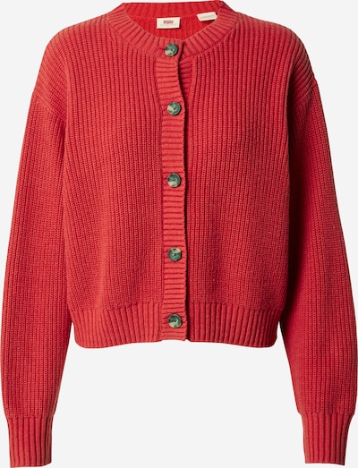 LEVI'S ® Плетена жилетка 'Cat Cardigan' в червено, Преглед на продукта