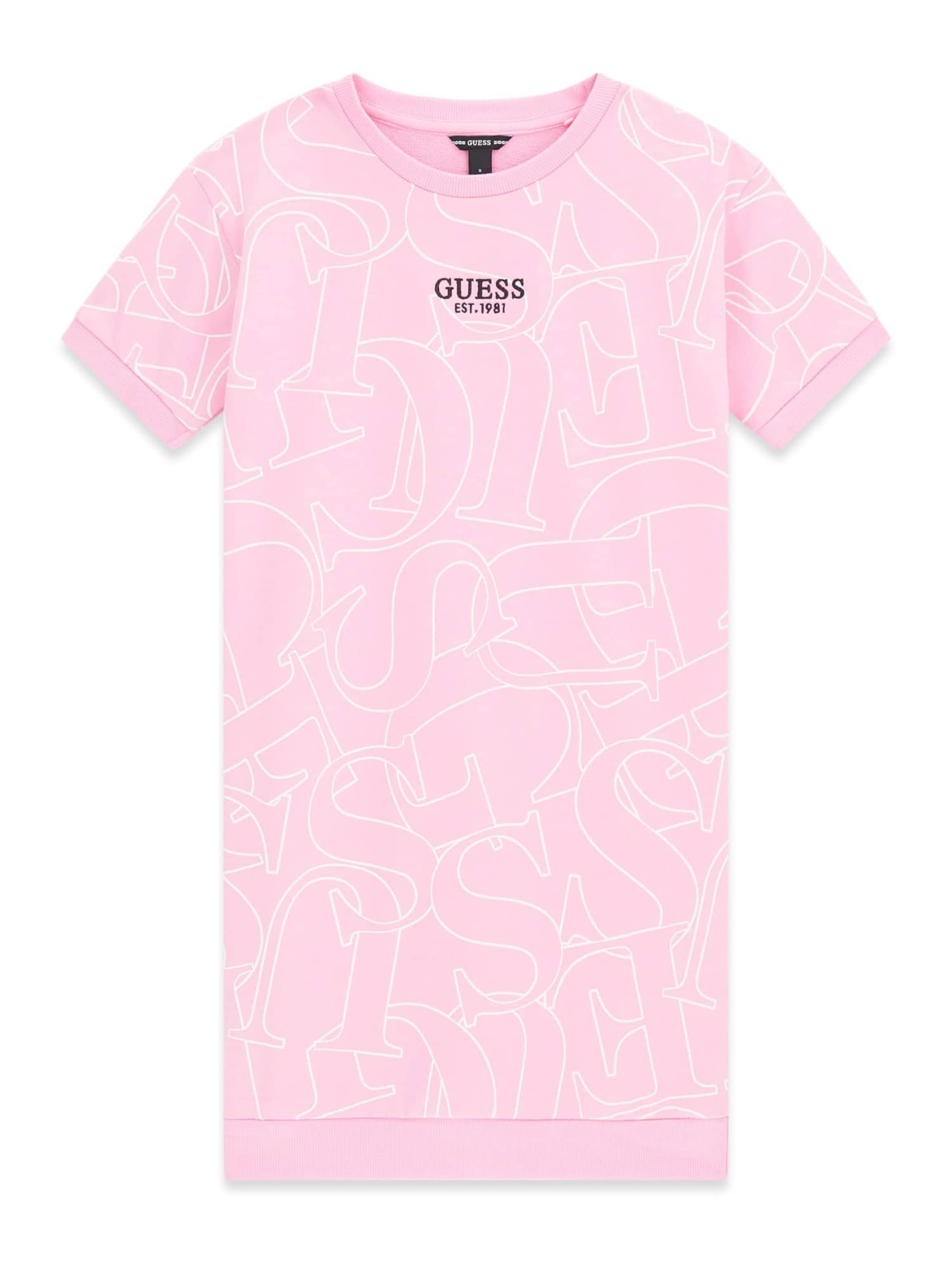 GUESS Dress in 128 in Rose / Black / White, Item view