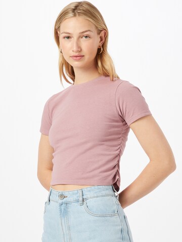 T-shirt BDG Urban Outfitters en rose : devant