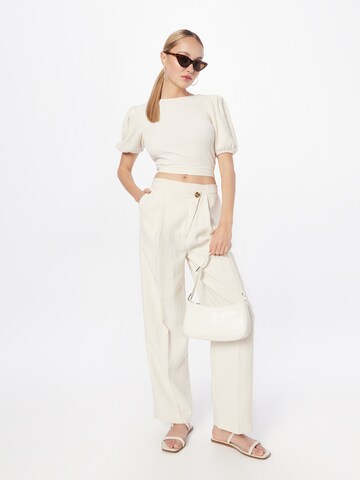 Chemisier 'Sage' Gina Tricot en blanc