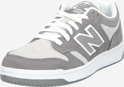 new balance Låg sneaker '480' i ljusgrå / mörkgrå / vit, Produktvy