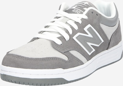 new balance Zemie brīvā laika apavi '480', krāsa - gaiši pelēks / tumši pelēks / balts, Preces skats