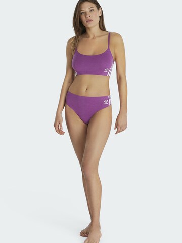 ADIDAS ORIGINALS Bustier BH 'Scoop Originals' in Lila