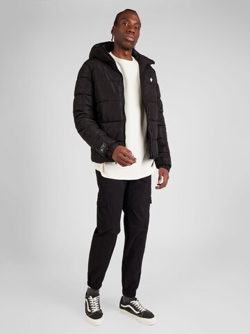 Superdry Winterjas in Zwart