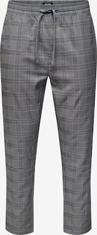 Only & Sons Regular Broek 'LINUS' in Grijs: voorkant