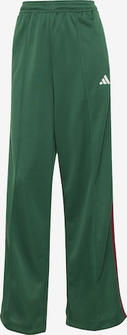 Pantalon de sport 'Tiro' ADIDAS SPORTSWEAR en vert : devant