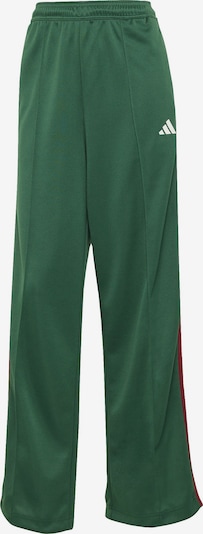 ADIDAS SPORTSWEAR Sportske hlače 'Tiro' u tamno zelena / tamno crvena / bijela, Pregled proizvoda