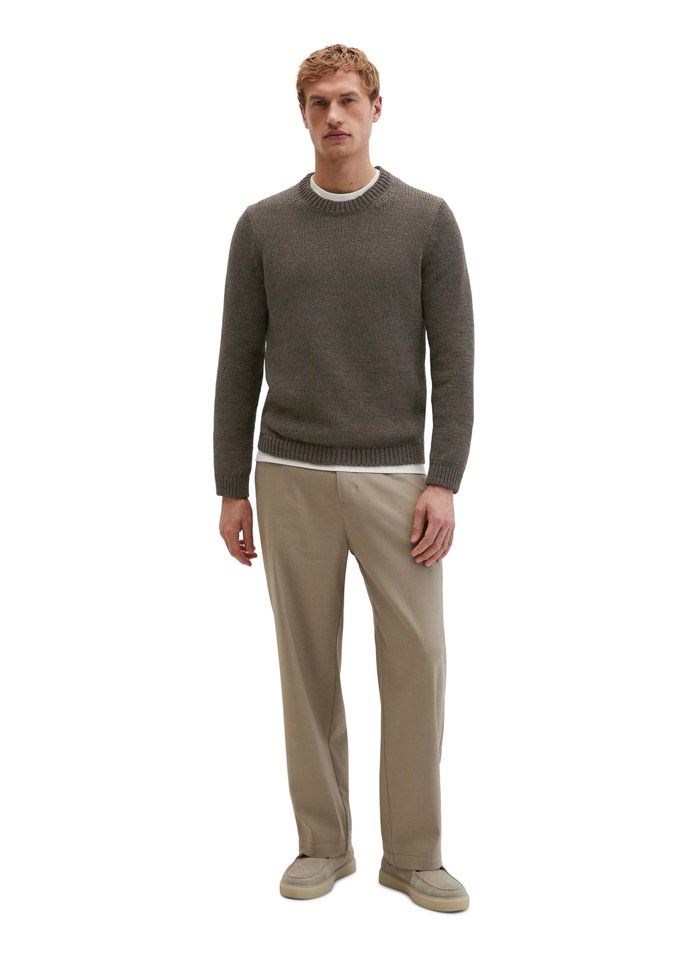 Marc O'Polo Pullover in Braun