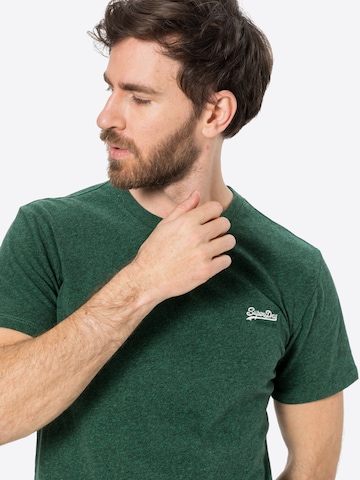 Superdry Tapered Shirt in Green