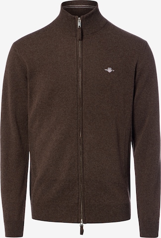GANT Strickjacke in Braun: Vorderseite