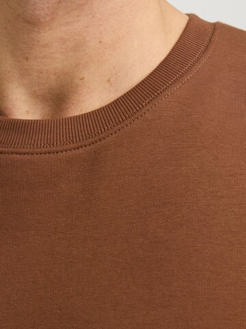 JACK & JONES Sweatshirt 'JJEStar' in Brown