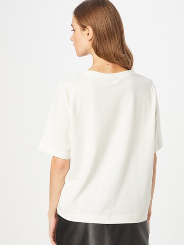 WEEKDAY Μπλουζάκι σε λευκό
